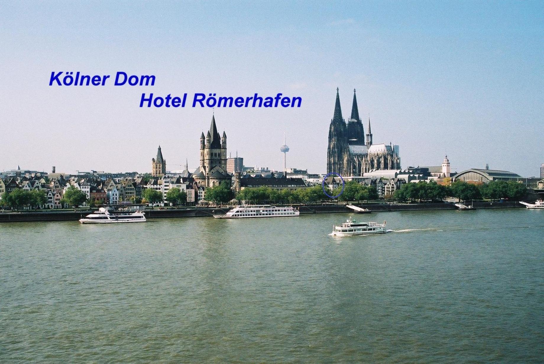 Hotel Roemerhafen Кёльн Экстерьер фото